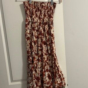 Strapless dress size medium worn once
